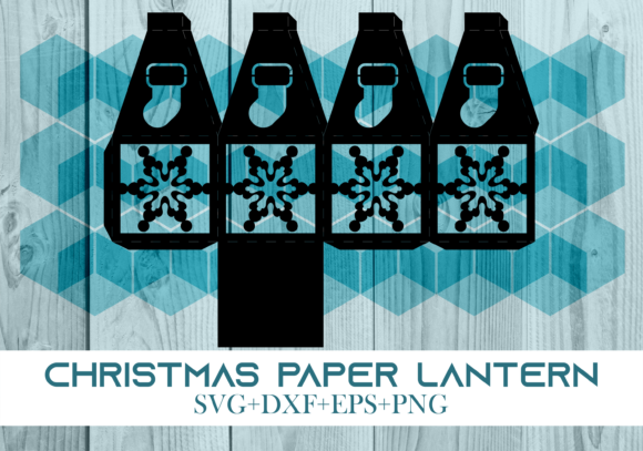Christmas Paper Lantern Series 0182
