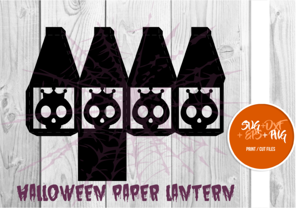 Halloween Paper Lantern Series 044: 3D SVG Shapes Review