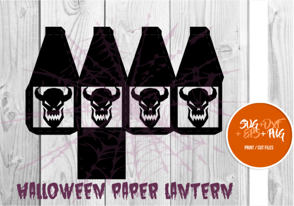Halloween Paper Lantern Series 058: 3D SVG Shapes Review